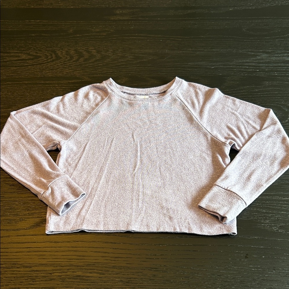 Gap Lavender Soft Long Sleeve Top